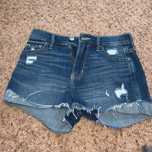 Hollister jean shorts